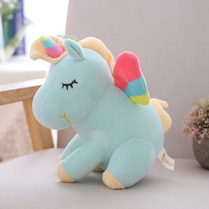 unicorn plush with rainbow wings Stuffy - Tania's Online Closet, LLC