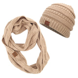 ponytail beanies & scarf set - Tania's Online Closet, LLC