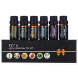6Pcs/set 100% Pure Natural Aromatherapy Oils Kit 10ml - Tania's Online Closet, LLC